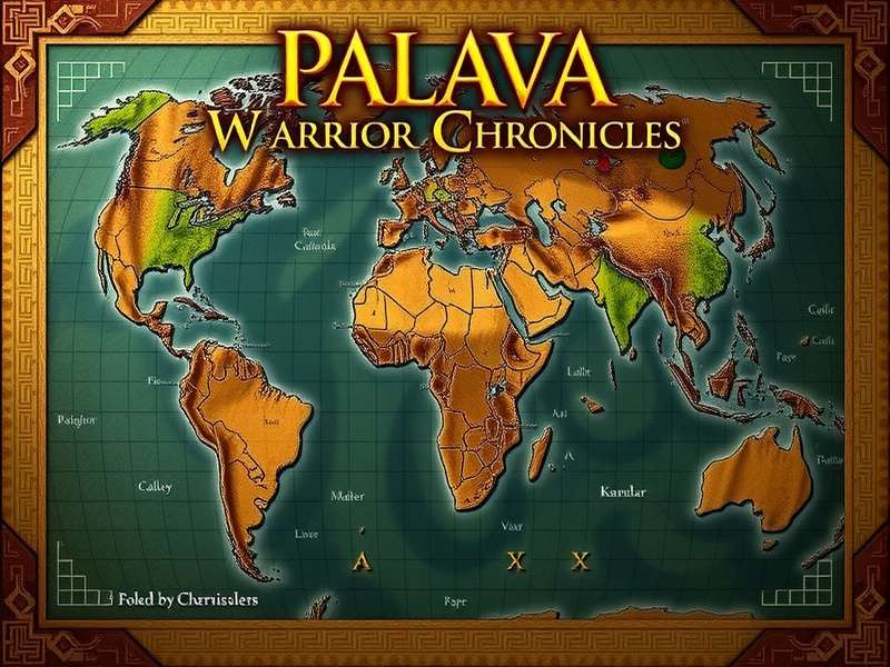 Pallava Warrior Chronicles World Map